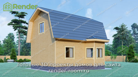 Проект  Площадь: 69, Размер: 7х8