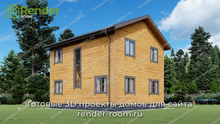 Проект  Площадь: 128, Размер: 8х9