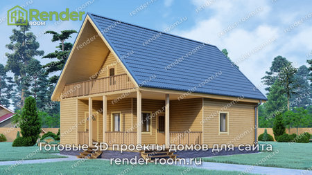 Проект  Площадь: 120, Размер: 8х11