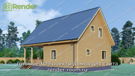 Проект  Площадь: 120, Размер: 8х11