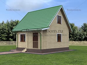 Проект  Площадь: 59, Размер: 6х7