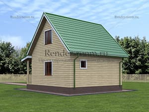 Проект  Площадь: 59, Размер: 6х7