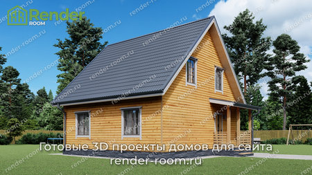 Проект  Площадь: 126, Размер: 8х8