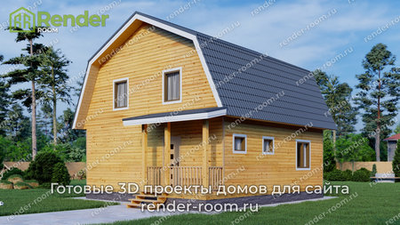 Проект П-214 Площадь: 126, Размер: 8х8