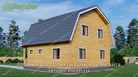 Проект П-214 Площадь: 126, Размер: 8х8