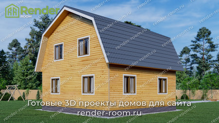 Проект П-214 Площадь: 126, Размер: 8х8