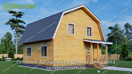 Проект П-214 Площадь: 126, Размер: 8х8