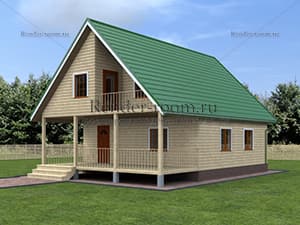 Проект  Площадь: 136, Размер: 8х8