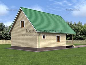 Проект  Площадь: 136, Размер: 8х8