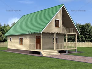 Проект  Площадь: 136, Размер: 8х8