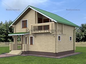 Проект  Площадь: 65, Размер: 6х8