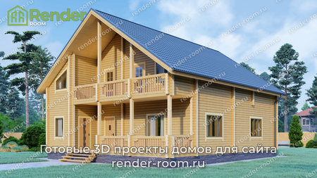 Проект  Площадь: 214, Размер: 11х13