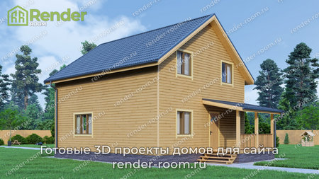 Проект  Площадь: 135, Размер: 8х9