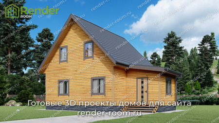 Проект  Площадь: 105, Размер: 8х11