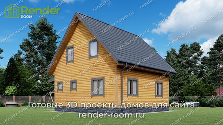 Проект  Площадь: 105, Размер: 8х11