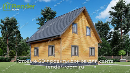 Проект  Площадь: 105, Размер: 8х11