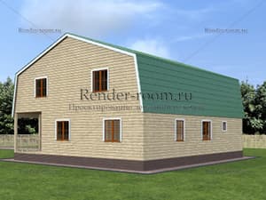 Проект  Площадь: 206, Размер: 11х12