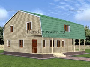 Проект  Площадь: 206, Размер: 11х12