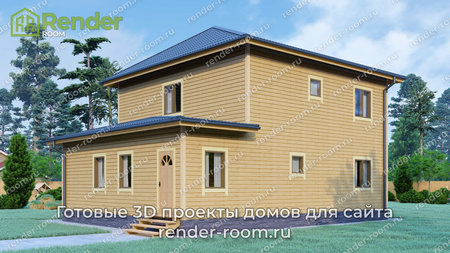 Проект  Площадь: 177, Размер: 9х12