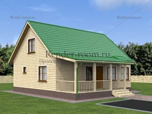 Проект  Площадь: 138, Размер: 9х10