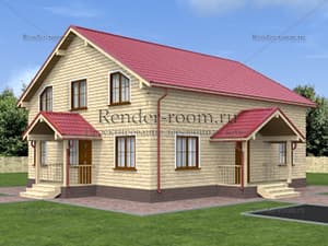 Проект  Площадь: 213, Размер: 10х12