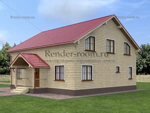 Проект  Площадь: 213, Размер: 10х12