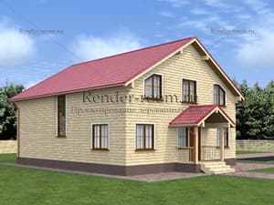 Проект  Площадь: 213, Размер: 10х12