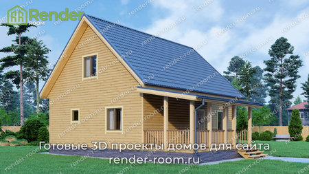 Проект П-230 Площадь: 119, Размер: 8х10