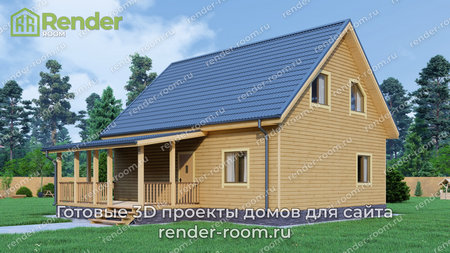 Проект П-230 Площадь: 119, Размер: 8х10