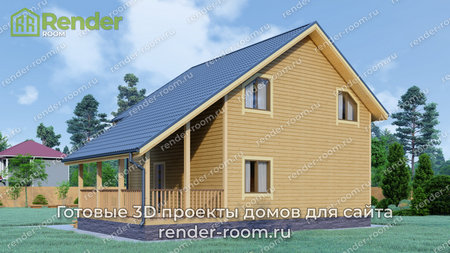 Проект  Площадь: 116, Размер: 8х8