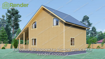 Проект  Площадь: 116, Размер: 8х8