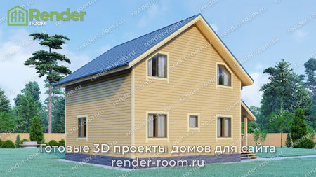 Проект  Площадь: 116, Размер: 8х8