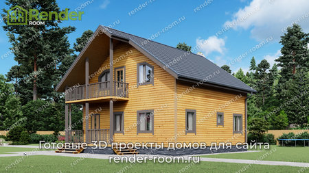 Проект  Площадь: 134, Размер: 9х9