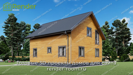 Проект  Площадь: 134, Размер: 9х9