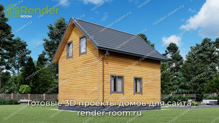 Проект П-234 Площадь: 76, Размер: 6х7