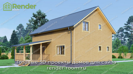 Проект  Площадь: 144, Размер: 8х10