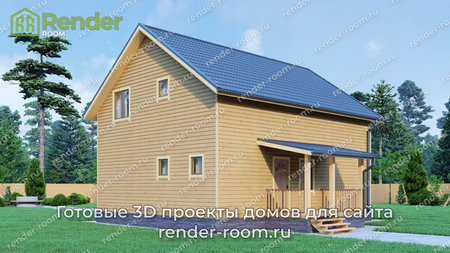 Проект  Площадь: 144, Размер: 8х10