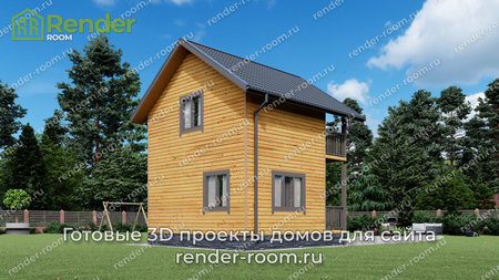 Проект  Площадь: 53, Размер: 6х6