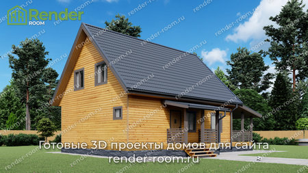 Проект  Площадь: 136, Размер: 8х10