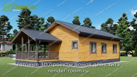 Проект  Площадь: 60, Размер: 7х11