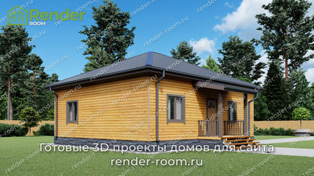 Проект  Площадь: 83, Размер: 9х10