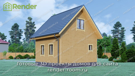 Проект  Площадь: 46, Размер: 6х6