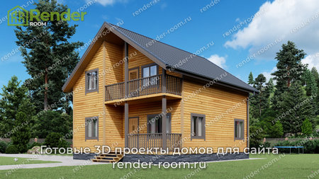 Проект  Площадь: 136, Размер: 9х10