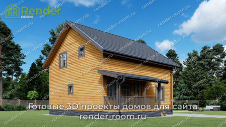 Проект  Площадь: 136, Размер: 9х10