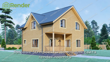 Проект  Площадь: 119, Размер: 8х9