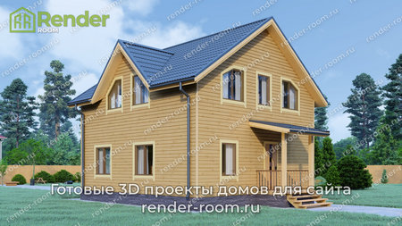 Проект  Площадь: 119, Размер: 8х9