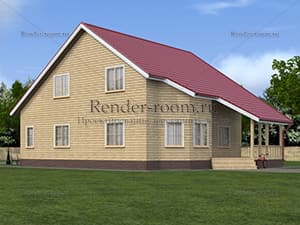 Проект  Площадь: 167, Размер: 10х12