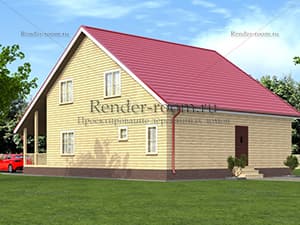 Проект  Площадь: 167, Размер: 10х12