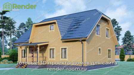 Проект  Площадь: 209, Размер: 10х12