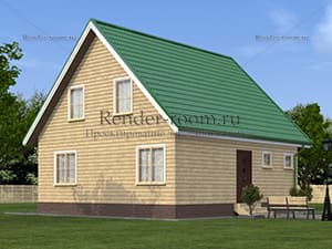 Проект П-259 Площадь: 105, Размер: 8х9